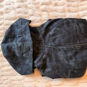 lululemon athletica Black Camouflage Hoodie